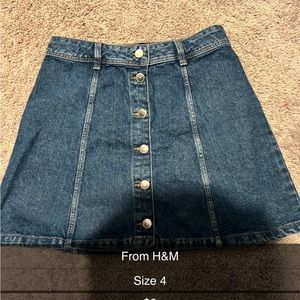 Blue Jean skirt